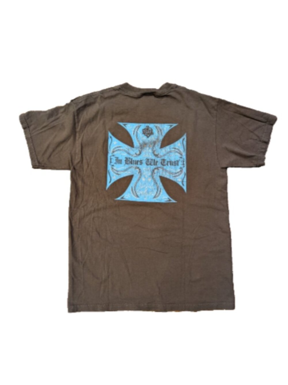 House Of Blues Las Vegas In Blues We Trust Maltese Cross Graphic T Shirt Sz M